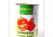 BioOaza: pomidory konserwowe kostka BIO - 400 g