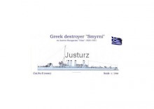 Greek Destroyer ?Smyrni" 1920-1931