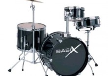 GEWA Drum-Set Junior Serie - Zestaw perkusyjny dla dzieci,czarny