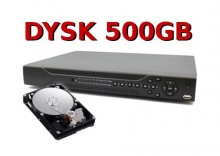 REJESTRATOR BCS-0804LE-A 8 KAMER DYSK 500GB