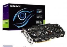 Gigabyte GeForce GTX 780, 3GB GDDR5 (384 Bit), HDMI, 2xDVI, DP