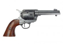 DENIX Rewolwer Colt kaliber 45 USA srebrno-brązowy, 1873r