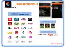 European IPTV British - Standard 1 - 6m