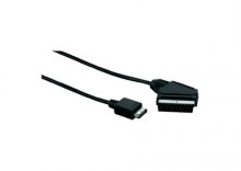 Kabel Hama Pro RGB / SCART umożliwiający podłączenie konsoli PS2 do telewizora, 1,8 m - DARMOWA DOSTAWA do 31.10.2012