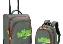 Komplet walizka + plecak Krokodyl Travelite Youngster 81717