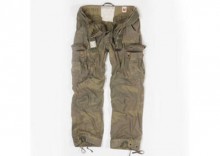 Spodnie - Premium Vintage - light woodland SURPLUS
