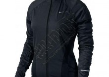 Kurtka oddychajca do biegania - Nike Shield Full Zip, kolor: czarny