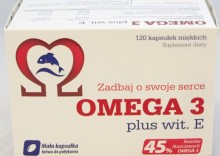 Olimp omega 3 plus witamina E x 120 kaps