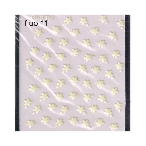 Naklejki 3D FLUO 11 Fluorescencyjne mikro gwiazdki