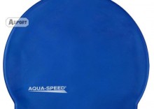 Czepek z silikonu MONO ciemnoniebieski Aqua-Speed