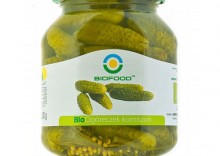 Bio Food: ogórki konserwowe korniszony BIO - 370 ml