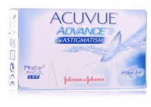 Soczewki kontaktowe Johnson & Johnson Acuvue Advance for astigmatism, 6 szt