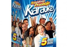 Najwiksze Przeboje Karaoke VOL. 1 - Mega Kolekcja Karaoke (5 pyt DVD)