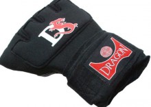 Dragon Rkawiczki elowe z Bandaem elastycznym 2,5m-czarne