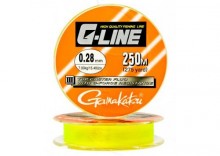 Żyłka spinningowa GAMAKATSU G-Line Topcaster Fluo Yellow 0,28mm 7,0kg 250m