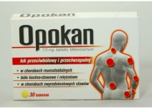 Opokan 7,5 mg 30 tabl
