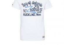 New Zealand Auckland Tshirt z nadrukiem biay
