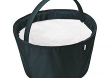Czarny torbo-koszyk na zakupy - Stelton 1400-1