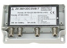 ZWROTNICA ZX-380+2DC/DVB-T