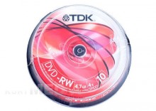 DVD-RW TDK 4.7GB X4 (10 CAKE)