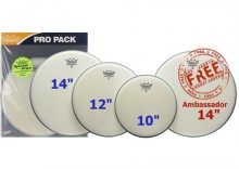 Remo ProPack 10,12,14+14
