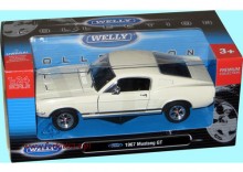 FORD MUSTANG GT 1967 MODEL METALOWY WELLY 1:24