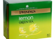 TWININGS 80x2g Lemon Green Tea Herbata ekspresowa zielona cytrynowa