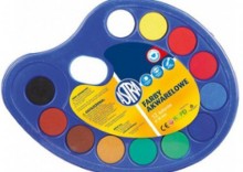 Farby akwarelowe 12 kolorw - Dostawa zamwienia do jednej ze 170 ksigarni Matras za DARMO