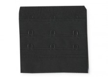 NATURANA Wstawka poszerzajca obwd biustonosza dla kobietkarmicych 6,5 cm kolor czarny