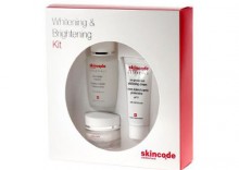 SkinCode - "Brightening & Illuminates" Essentials Set - Cool-White Essence + Lightening Eye Contour Cream + Protective