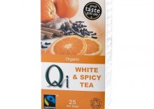 Qi Teas - eko herbata BIAŁA z CYNAMONEM 25szt
