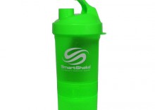 SmartShaker 400 + 2x100 ml zielony neon - Zielony