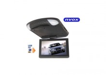 NVOX RF 9290 monitor podwieszany podsufitowy LCD 9" z USB SD czarny