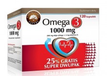 Omega-3 25%gratis duopak 1 g 120 kaps. (2x60)