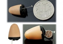Mini słuchawka bezprzewodowa 12x7 mm dyskrecja