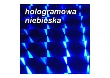 Folia ft25 hologramowa niebieska