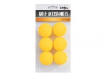 piki golfowe Bestgolf Short Flyte Foam Balls - Yellow