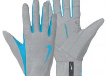 Nike Womens Lightweight Running Gloves, kolor: szary/bkitny