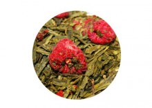 Herbata zielona Malinowo Poziomkowa 50g