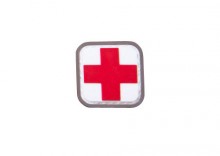 Naszywka Medic Square 1'' PVC Medical