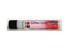 Relief,konturwka Marabu Liner glitter 584
