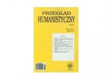 Przegld humanistyczny 2/2012 rok LVI + PREZENT + ZAKADKA