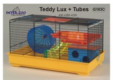 InterZoo klatka dla chomika Teddy Lux z tunelem