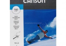 Blok techniczny Canson A4 180g/m, 10 ark