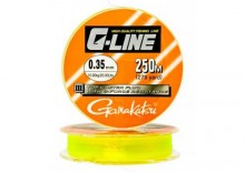 Żyłka spinningowa GAMAKATSU G-Line Topcaster Fluo Yellow 0,35mm 10,9kg 250m