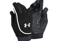 Rękawiczki Under Armour Fleece Glove Black/Reflective L/XL