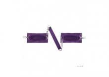 Lelo - Jedwabne Kajdanki Sutra Chainlink Cuffs Purple