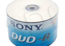 DVD-R SONY 4.7GB x16 SZPINDEL 50SZT tylko teraz, DARMOWY odbir w sklepach