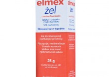 ELMEX el do fluoryzacji z aminofluorkiem - profilaktyka prchnicy 25g