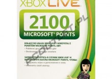 2100 Microsoft Points dla Xbox Live